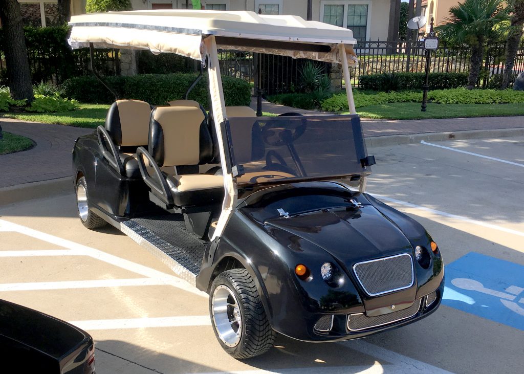 fast luxury golf carts